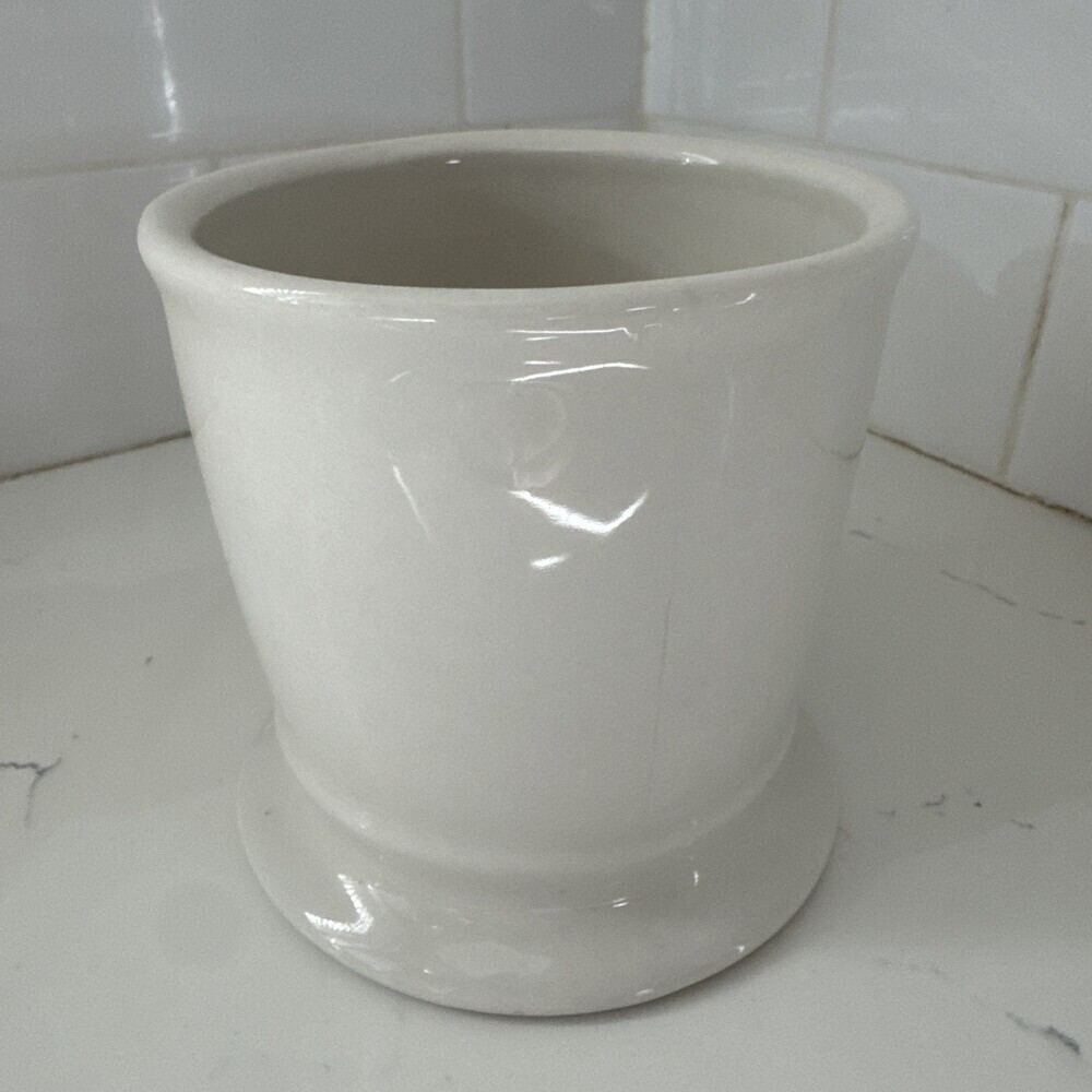 Anthropologie Monogram Initial Coffee Mug Cup White Letter S - Picture 6 of 12